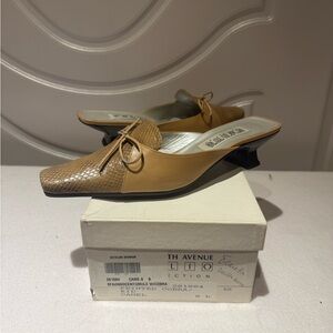 Elegant Tan Women's Shoes